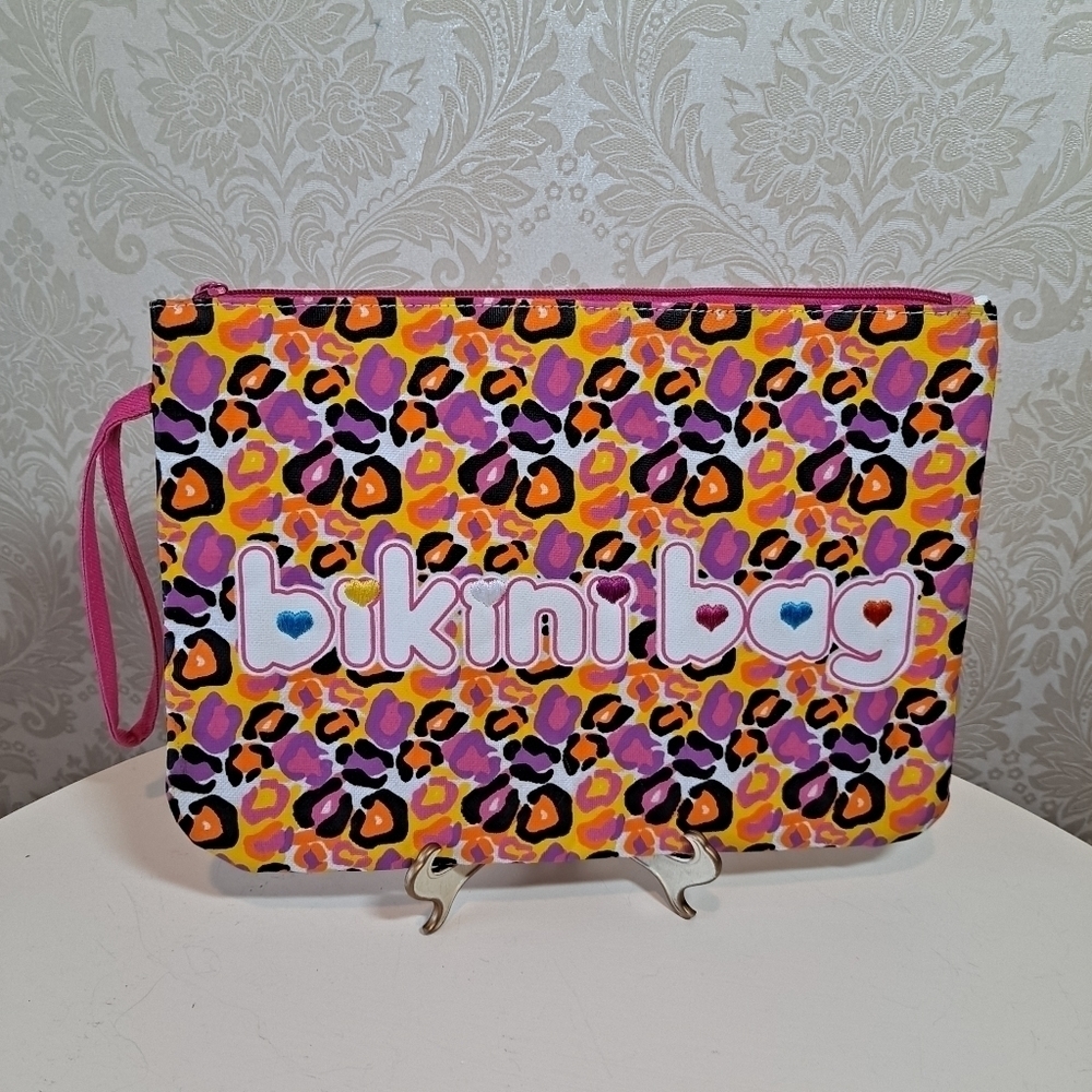 Rugged Equipment Bikini Bag Leopard Print EUC